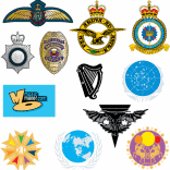 Badges / emblems / logos
